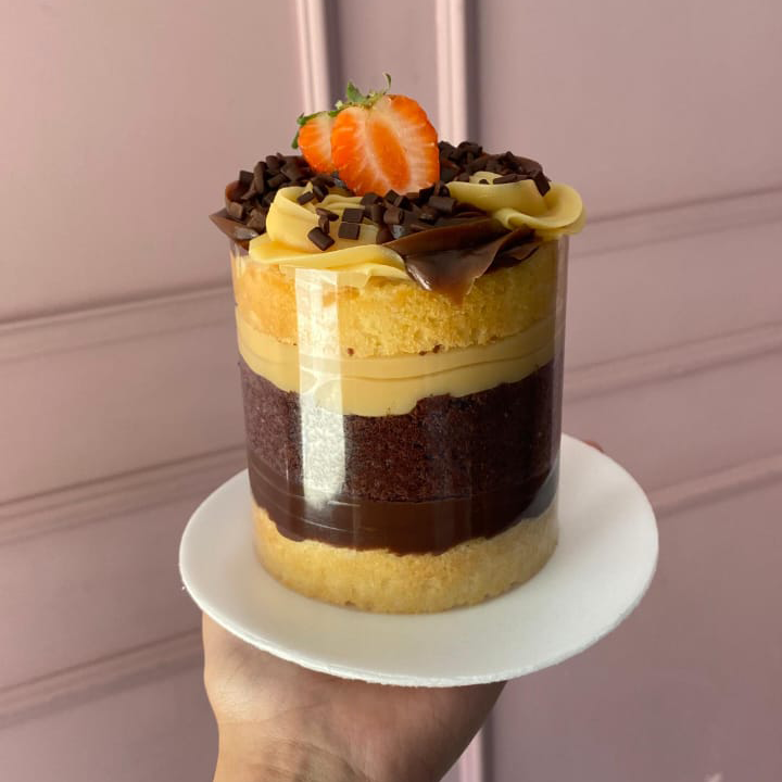Mini Naked Cake — Delícias da Mell